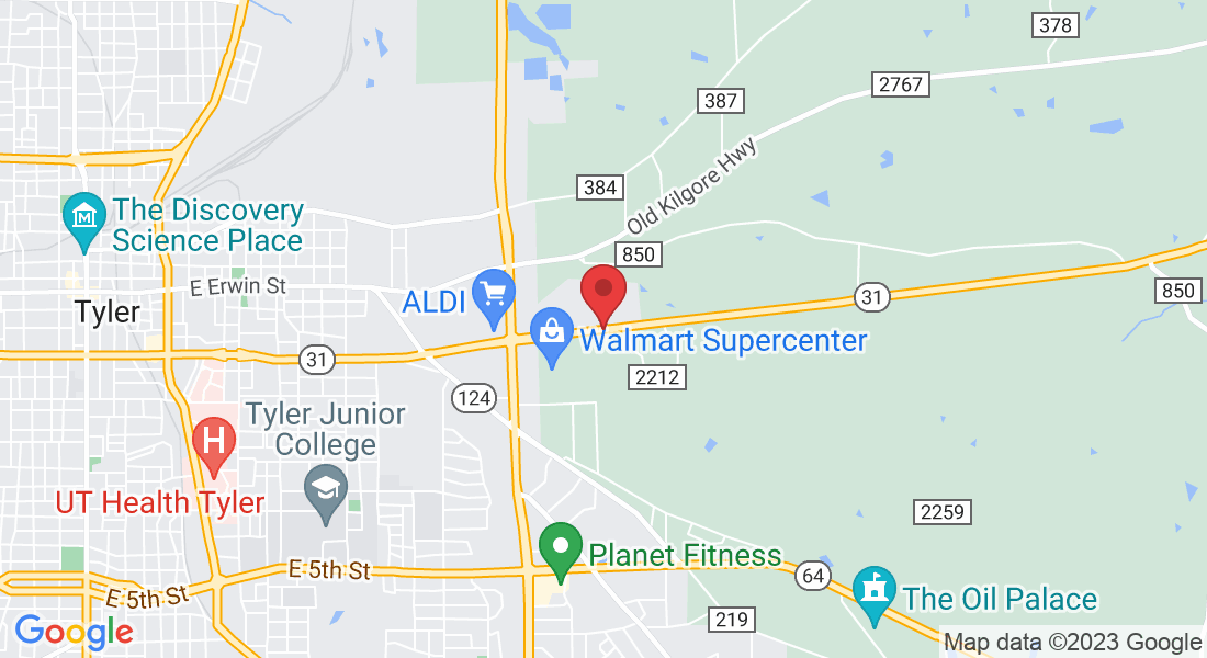 State Hwy 31 E, Tyler, TX 75702, USA