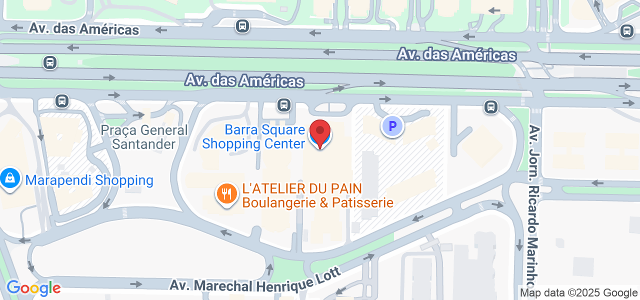 Av. das Américas, 3555 - Barra da Tijuca, Rio de Janeiro - RJ, 22631-003, Brasil