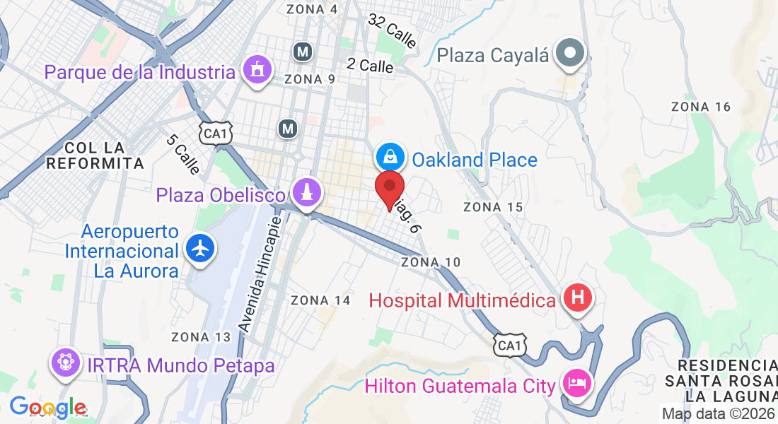 15 Calle 7, Cdad. de Guatemala 01010, Guatemala