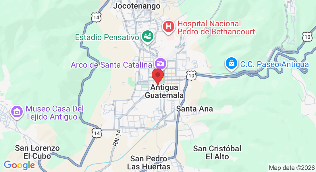 6a Avenida Sur 9, Antigua Guatemala, Guatemala