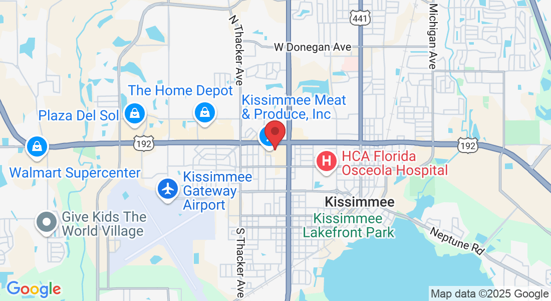 8H3J+99, 1516 W Vine St, Kissimmee, FL 34741, USA