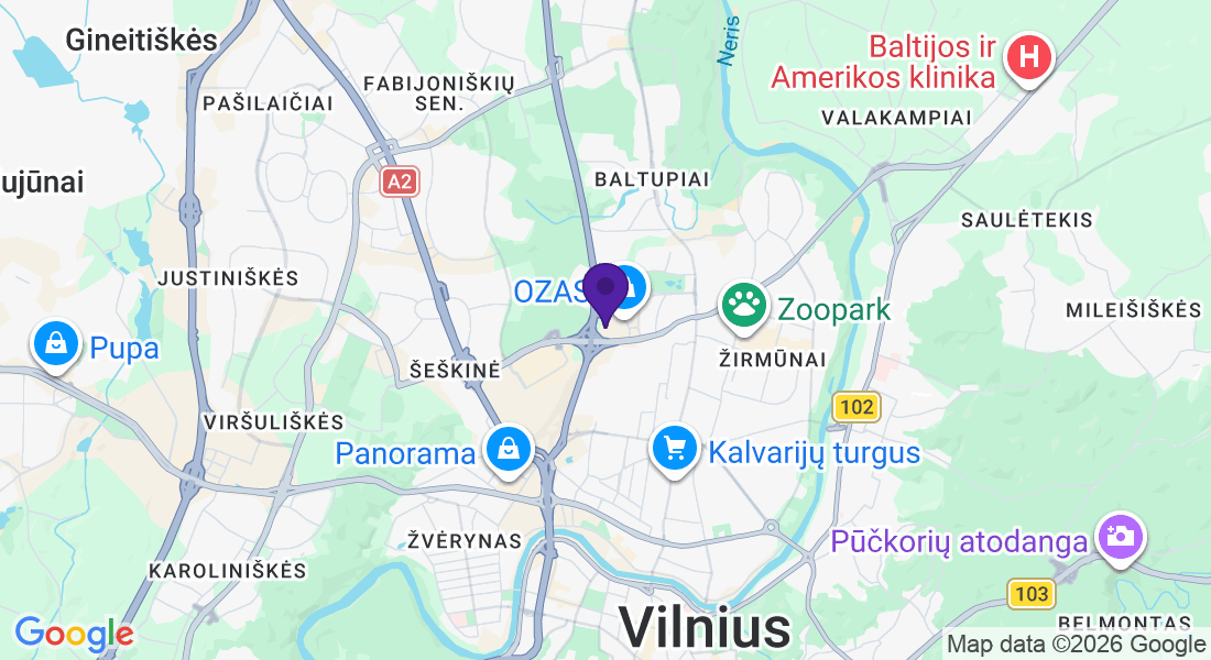 Ozo g. 18, 08243 Vilnius, Litauen