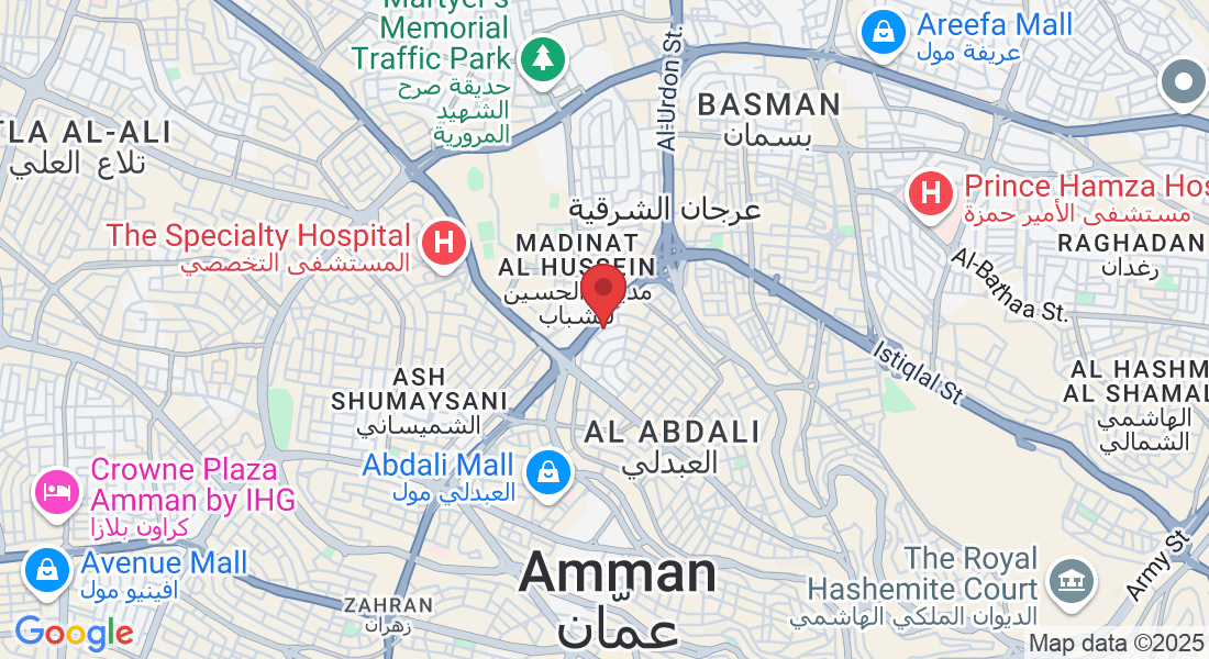 Nablus St. 86, 90 12، عمّان 00962, Jordan