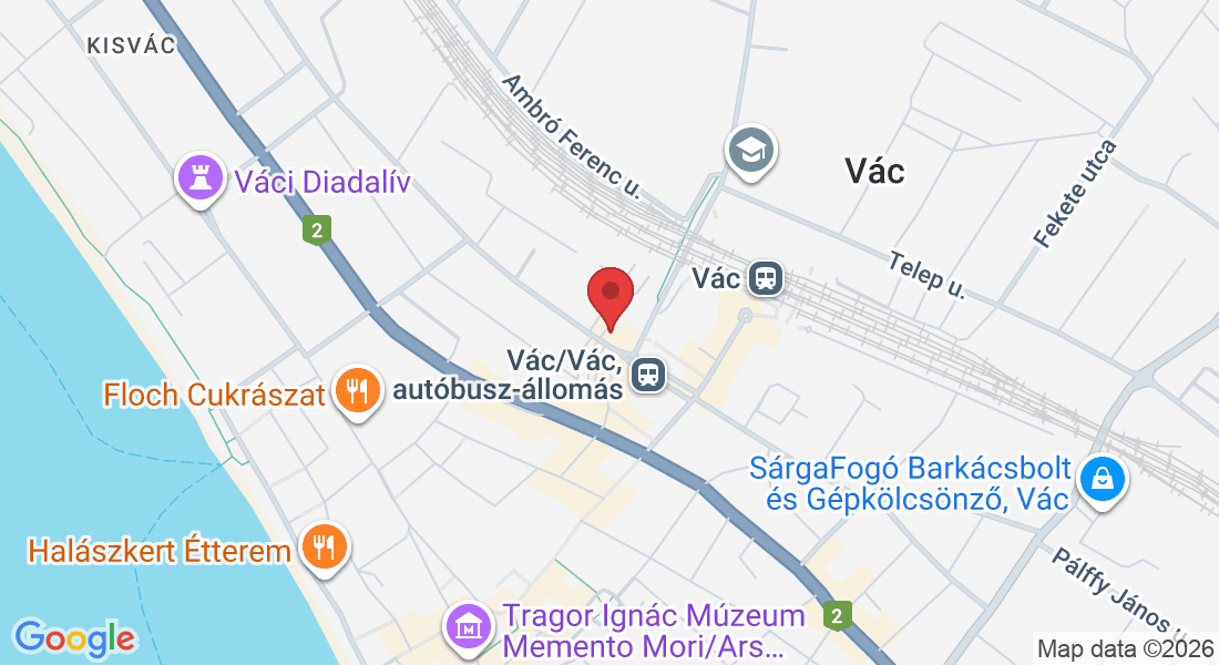 Vác, Zrínyi Miklós u. 3, 2600 Magyarország