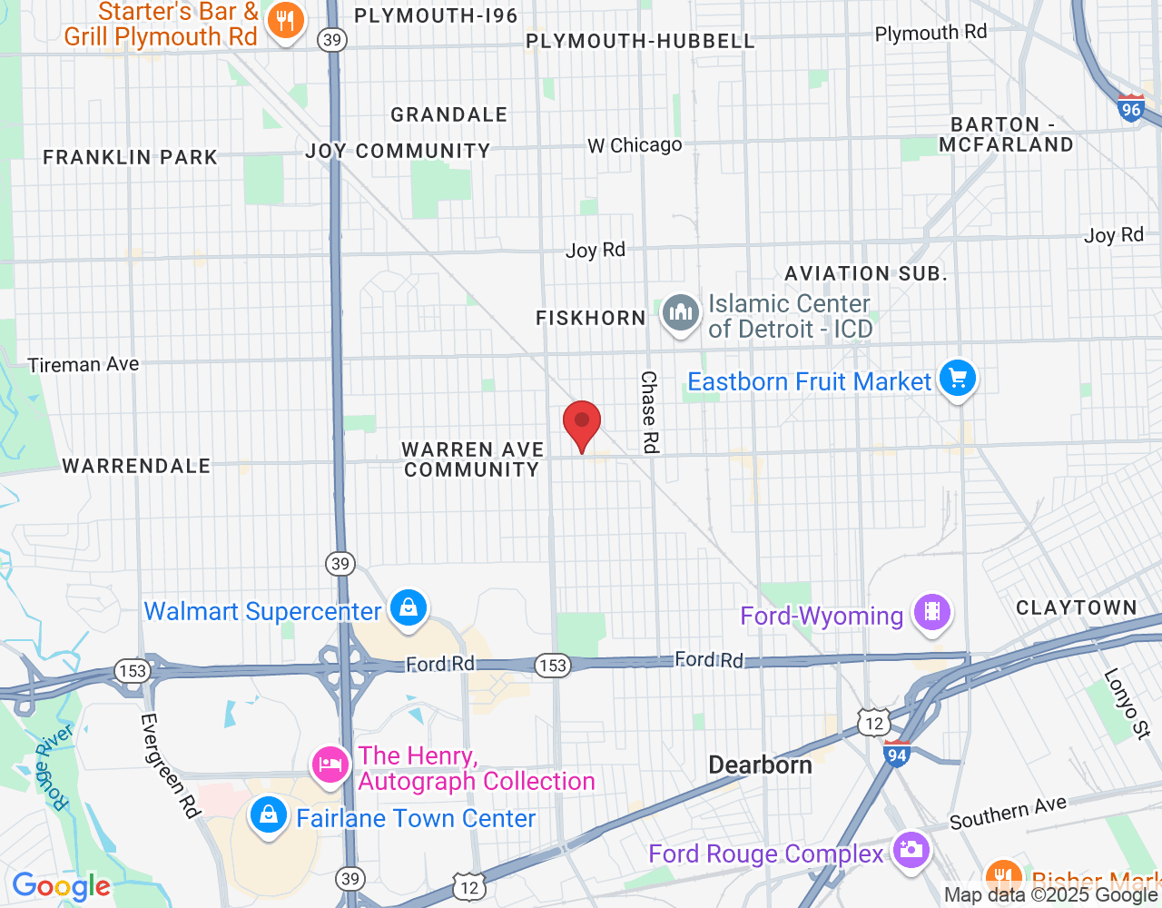 15200 W Warren Ave, Dearborn, MI 48126, USA