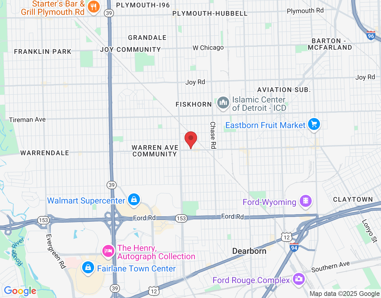 15200 W Warren Ave, Dearborn, MI 48126, USA