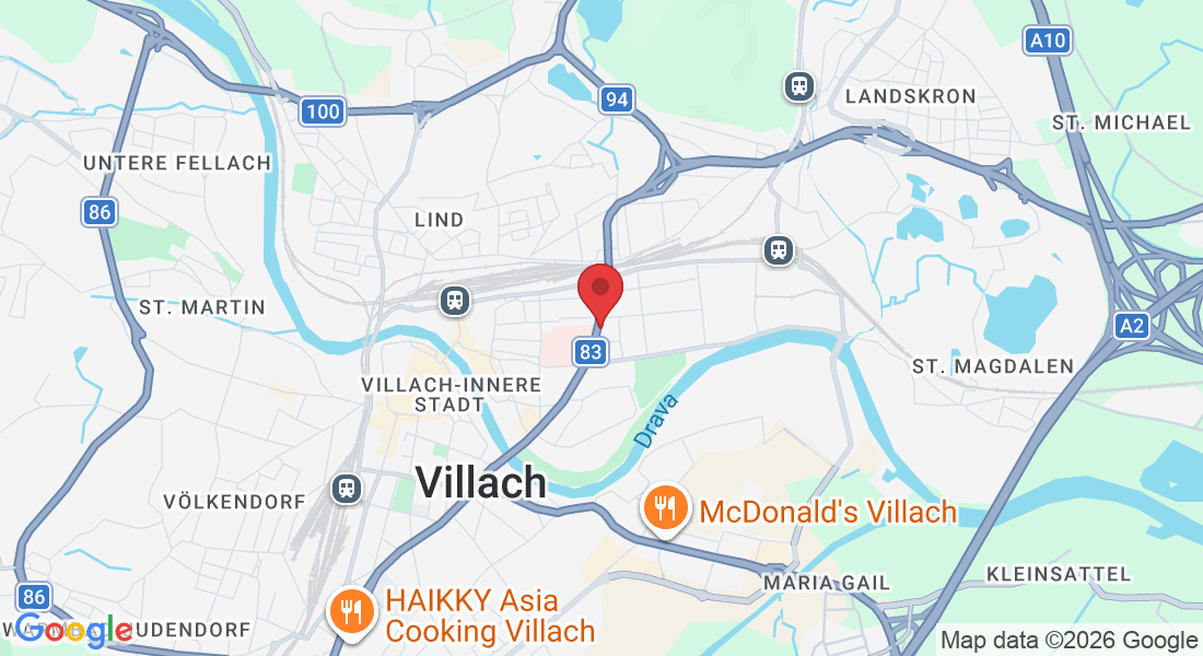 Ossiacher Zeile 68, 9500 Villach, Österreich
