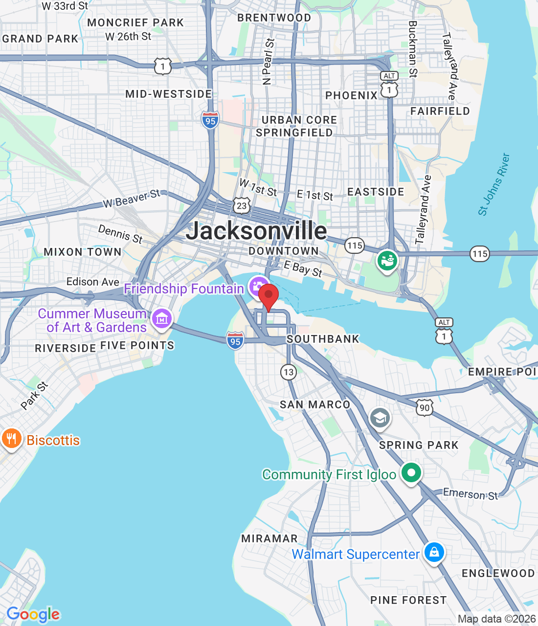 1200 Riverplace Blvd suite 105 1334, Jacksonville, FL 32207, USA