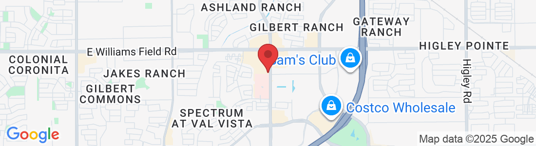 2586 S Val Vista Dr Suite 104, Gilbert, AZ 85295, USA