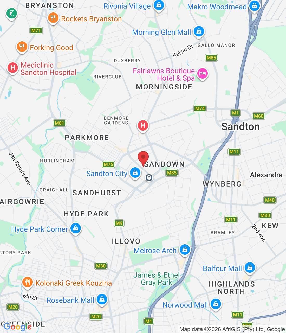 Maude St, Sandown, Sandton, 2196, South Africa