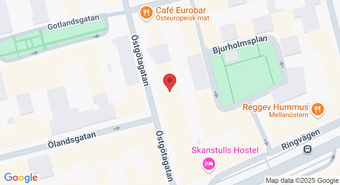 Östgötagatan 79, 116 64 Stockholm, Sverige