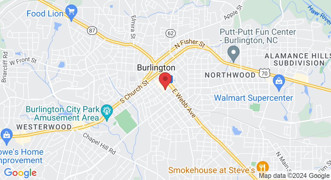294 E Davis St, Burlington, NC 27215, USA