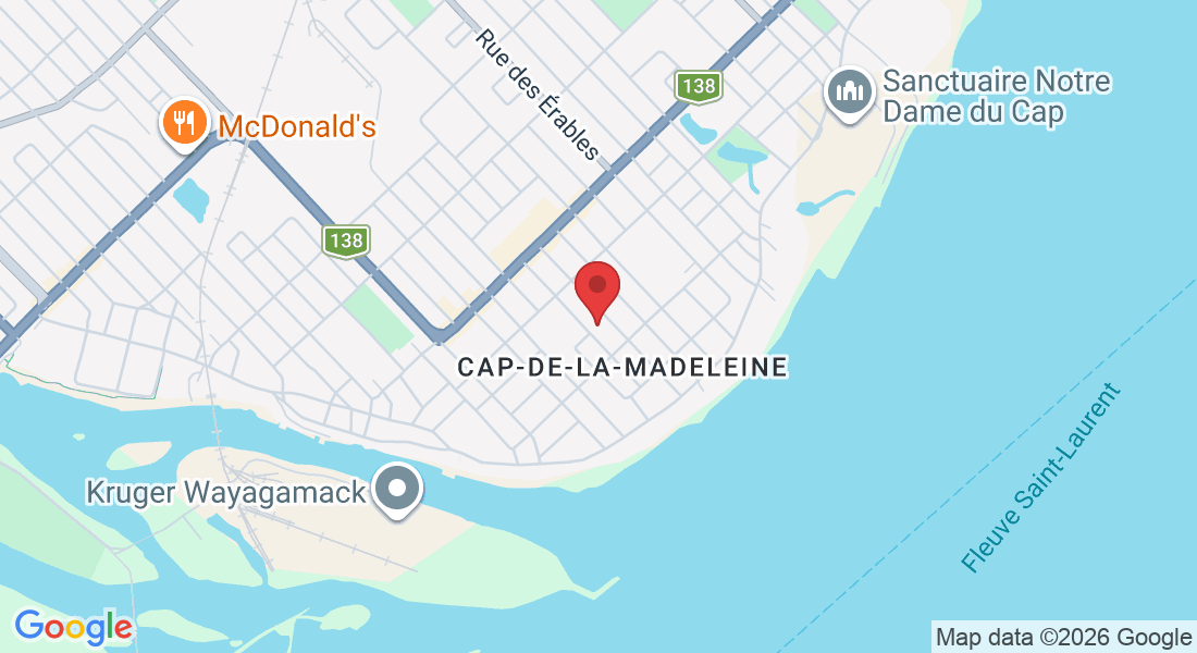 55 Rue Mercier, Trois-Rivières, QC G8T 5R3, Canada