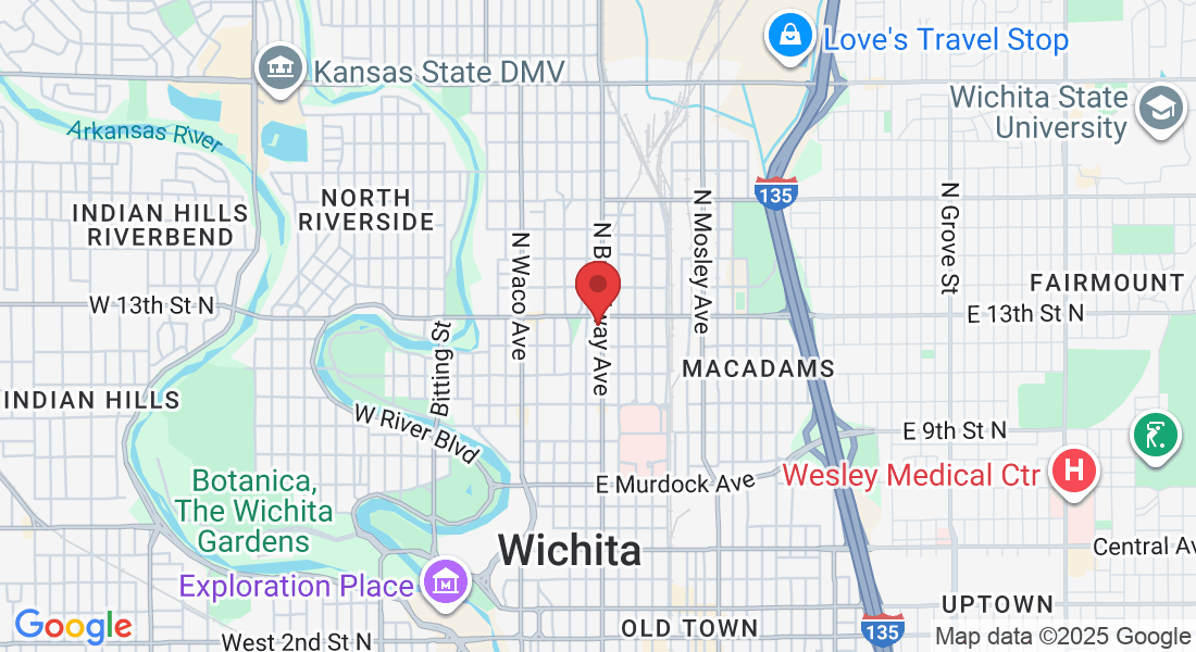 1333 N Broadway St, Wichita, KS 67214, USA
