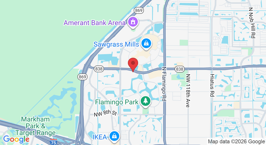 13400 W Sunrise Blvd, Sunrise, FL 33323, USA