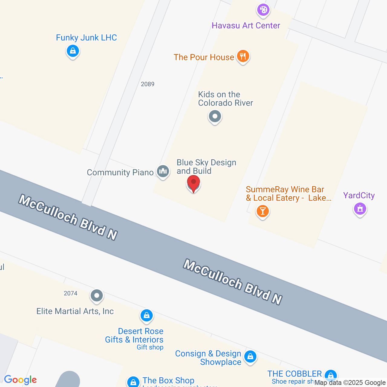 2093 McCulloch Blvd N #100, Lake Havasu City, AZ 86403, USA