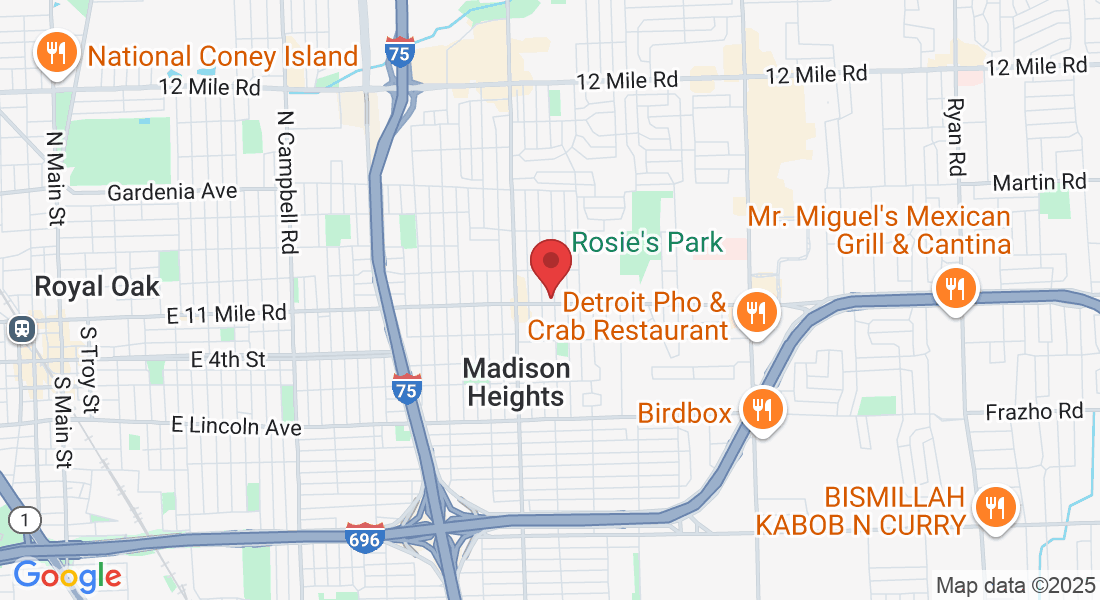 341 E 11 Mile Rd, Madison Heights, MI 48071, USA