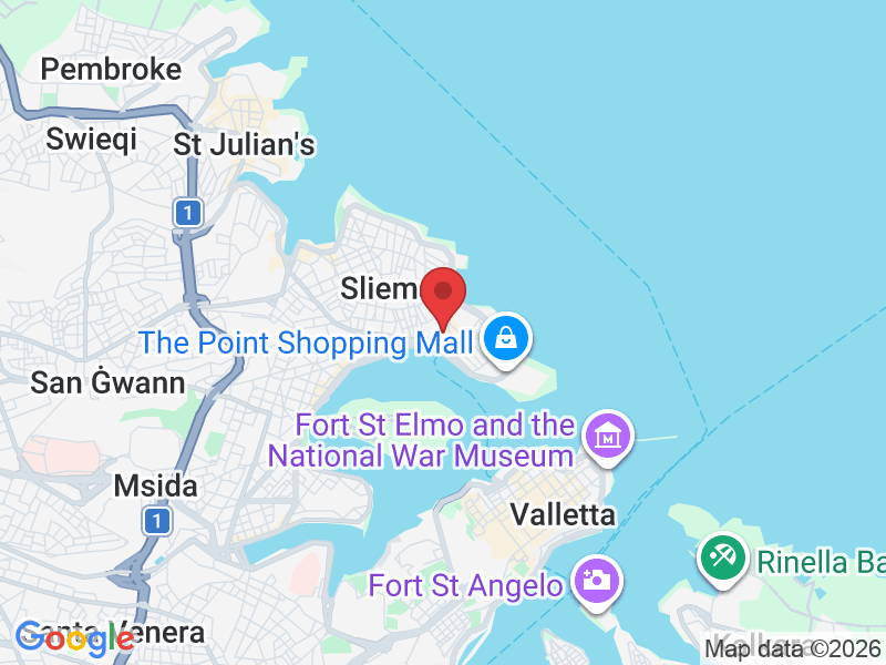 Lvl 0, The Plaza Shopping Mall, Triq Bisazza, Sliema, Malta