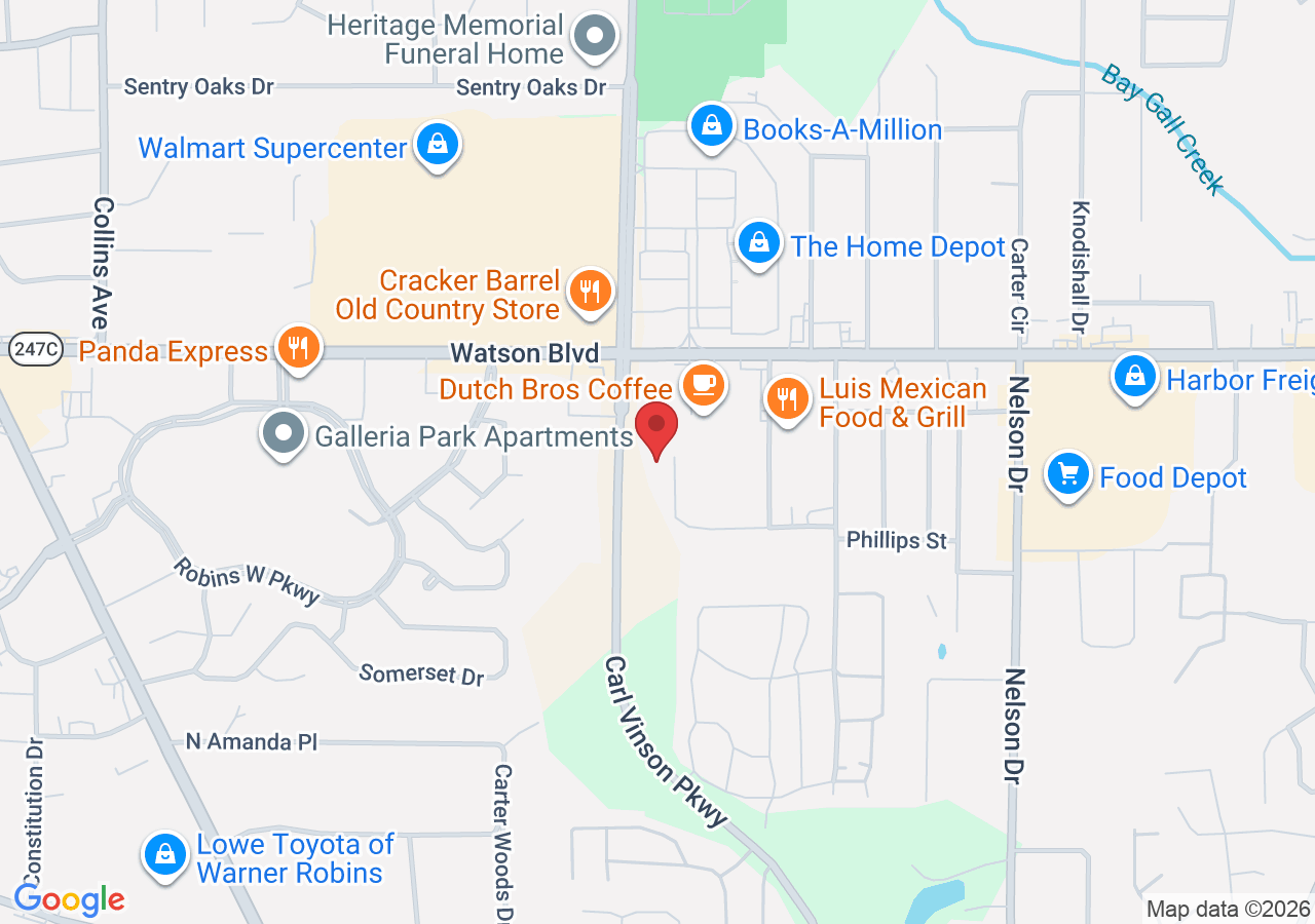590 Carl Vinson Pkwy Suite 500 & 600, Warner Robins, GA 31088, USA