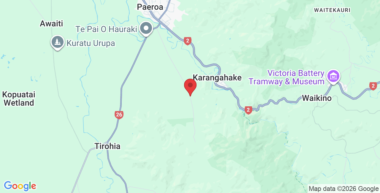 Rotokohu Road, Paeroa, New Zealand