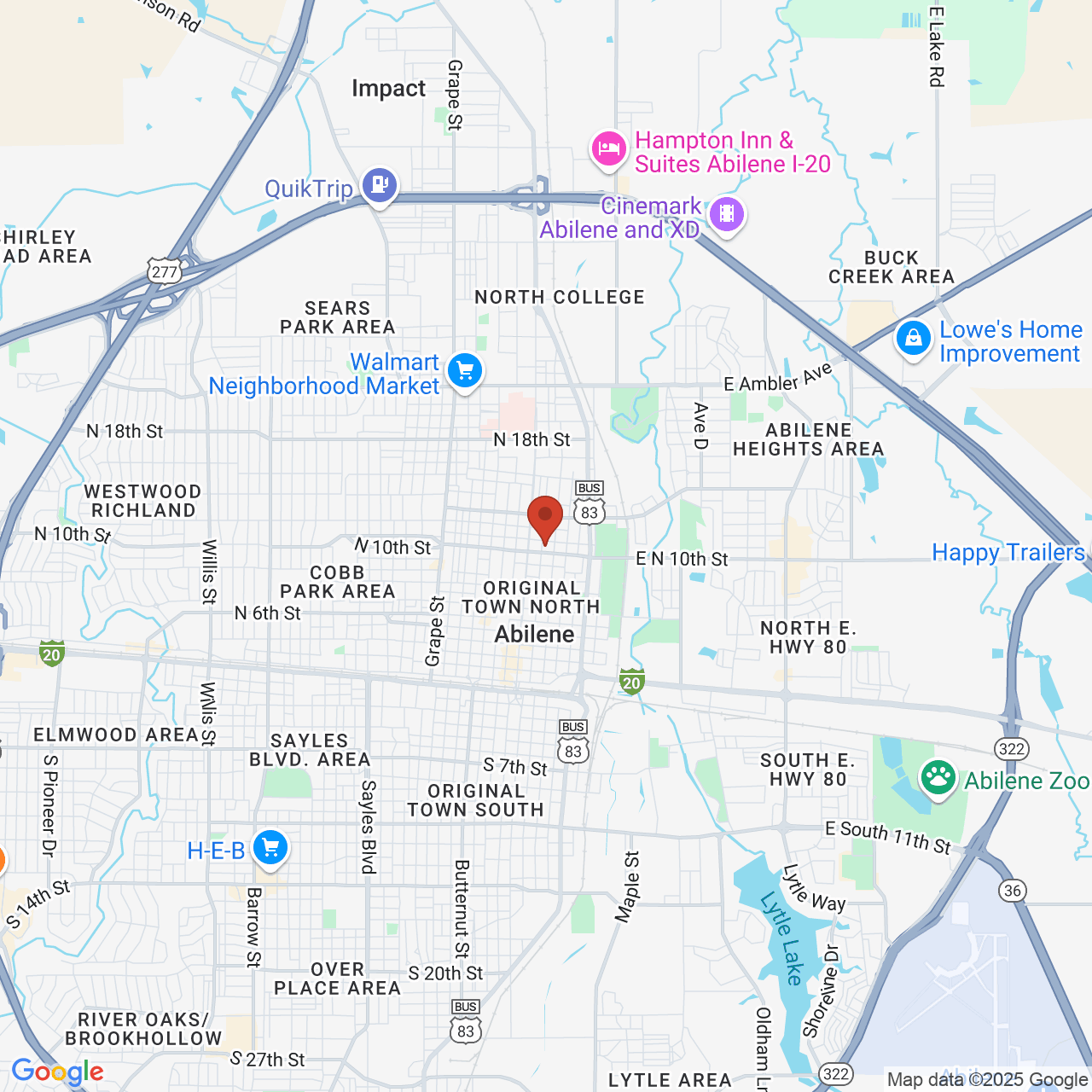 1025 Walnut St, Abilene, TX 79601, USA