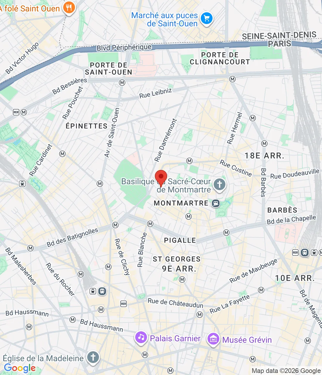 Théâtre Michel Galabru, 4 Rue de l'Armée d'Orient, 75018 Paris, France
