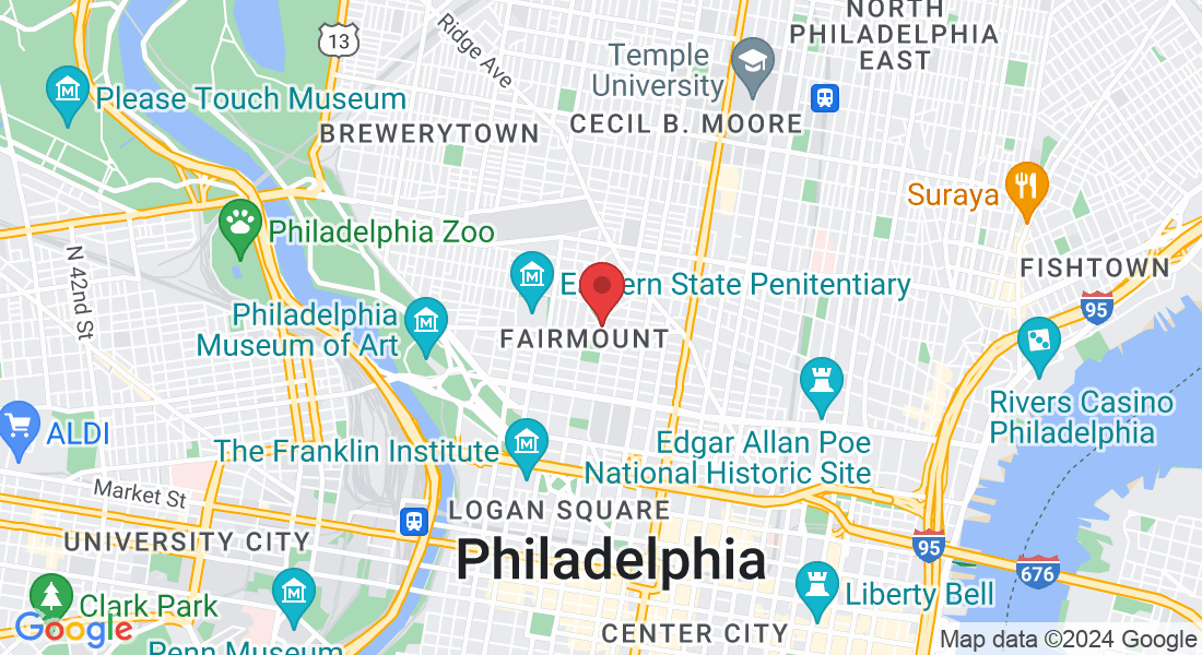 1805 Fairmount Ave, Philadelphia, PA 19130, USA