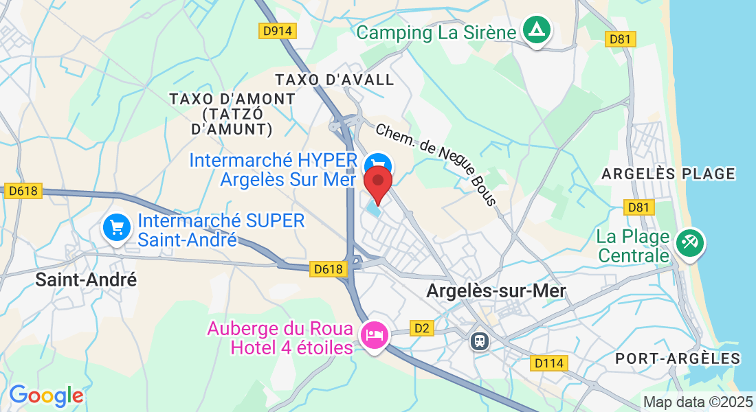 55 Chem. de Palau, 66700 Argelès-sur-Mer, France