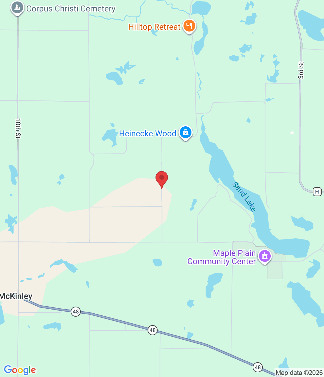 1st St, Maple Plain, WI 54829, USA