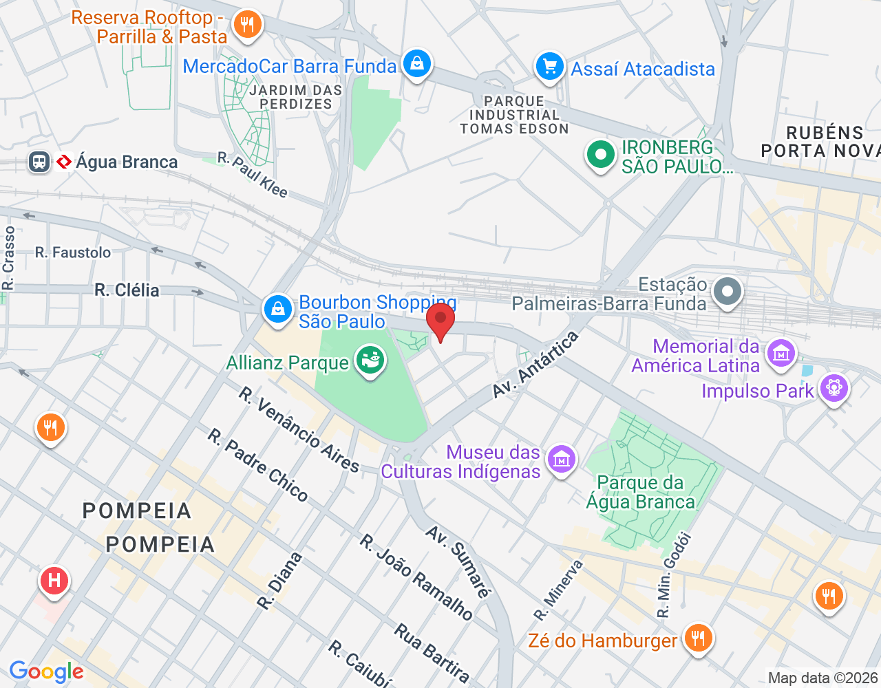 R. Barão de Tefé, 39 - sala 4 - Água Branca, São Paulo - SP, 05001-100, Brasil