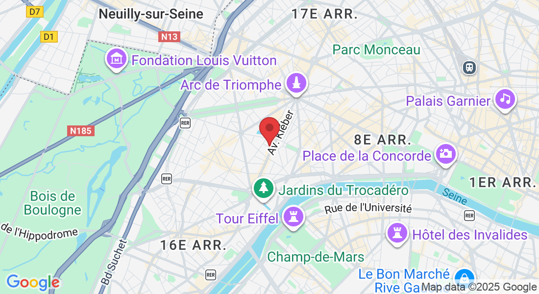 4 Rue Cimarosa, 75116 Paris, France