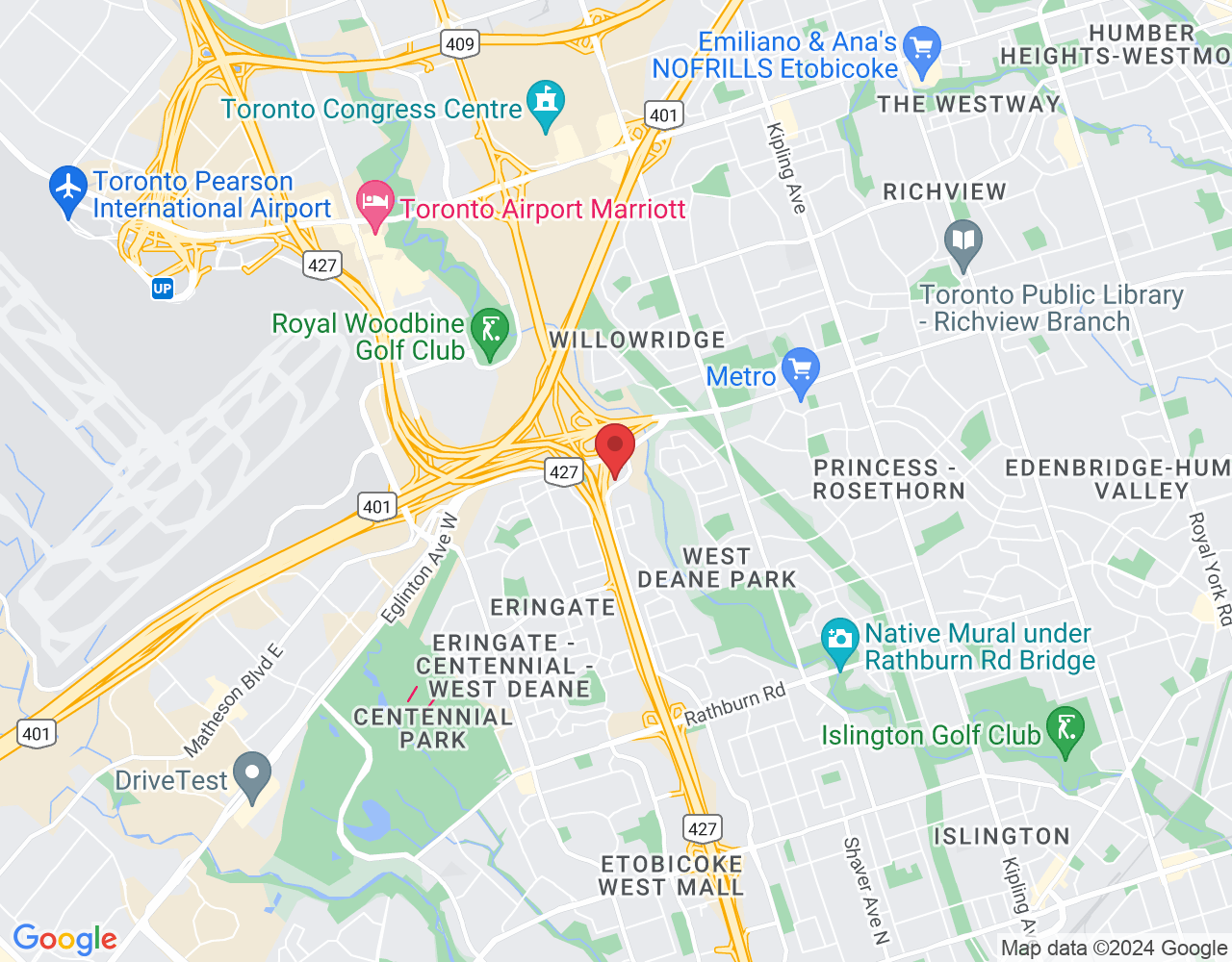 900 The East Mall, Etobicoke, ON M9B 6K2, Canada