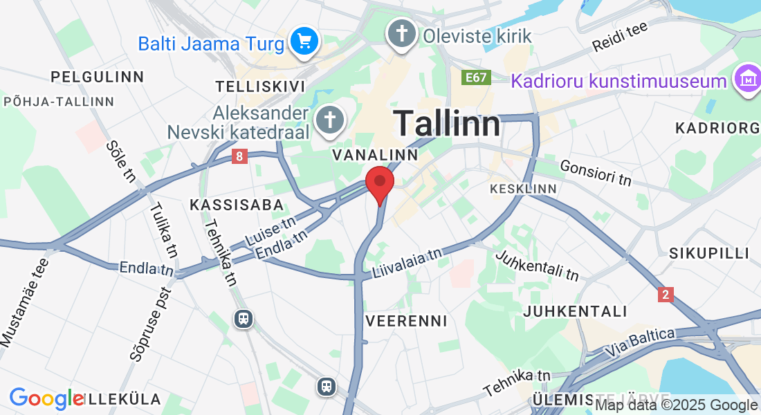Pärnu mnt. 22, 10141 Tallinn, Estonia