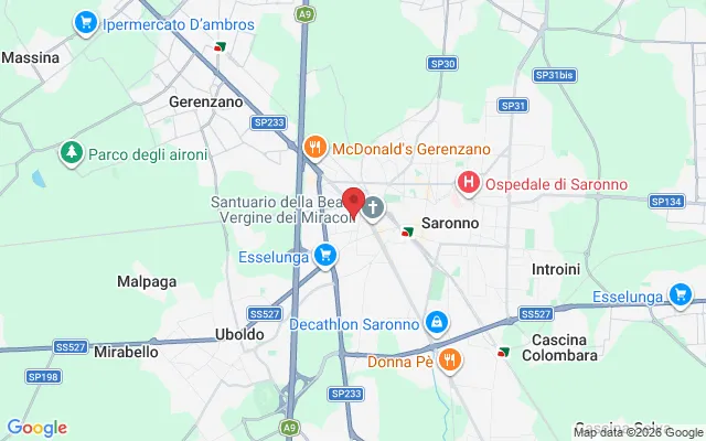 Via Mons. Attilio Castelli, 12, 21047 Saronno VA, Italia