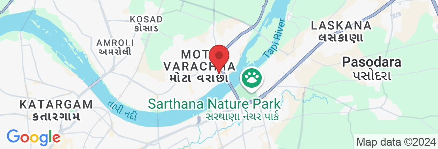 124, Apple square, Maruti Dham Society, Mota Varachha, Surat, Gujarat 394101, India