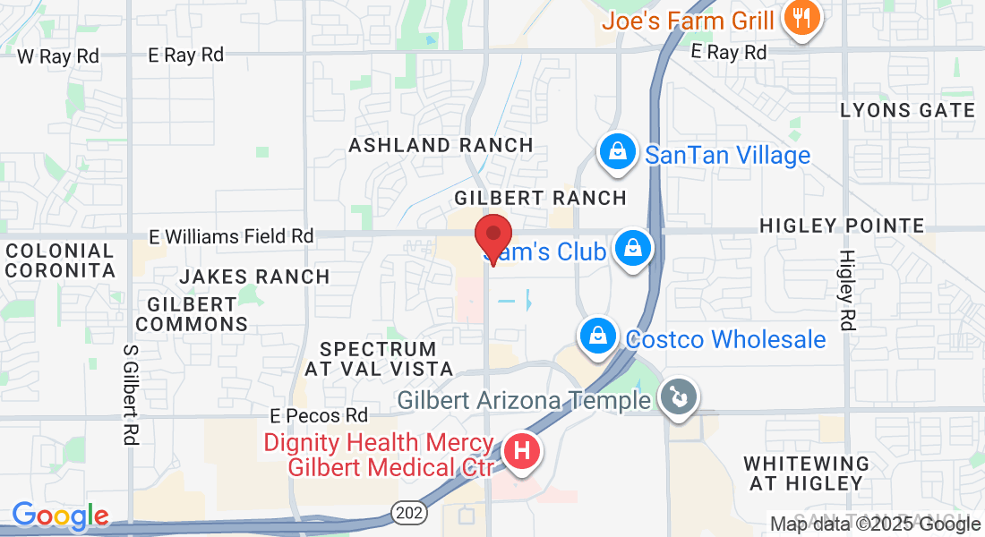 2557 S Val Vista Dr suite 101, Gilbert, AZ 85295, USA