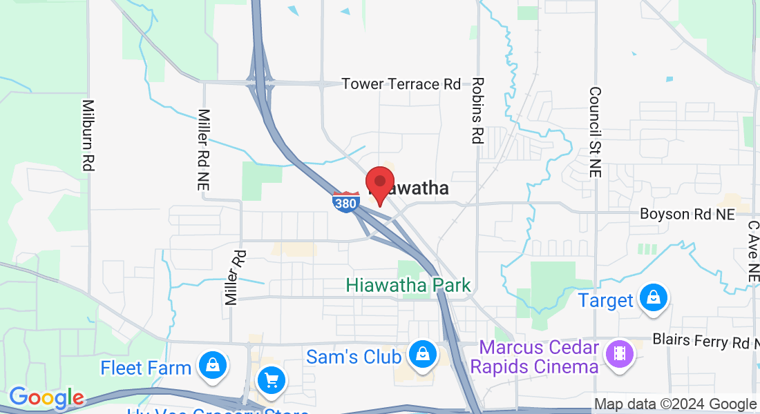 1020 N Center Point Rd, Hiawatha, IA 52233, USA