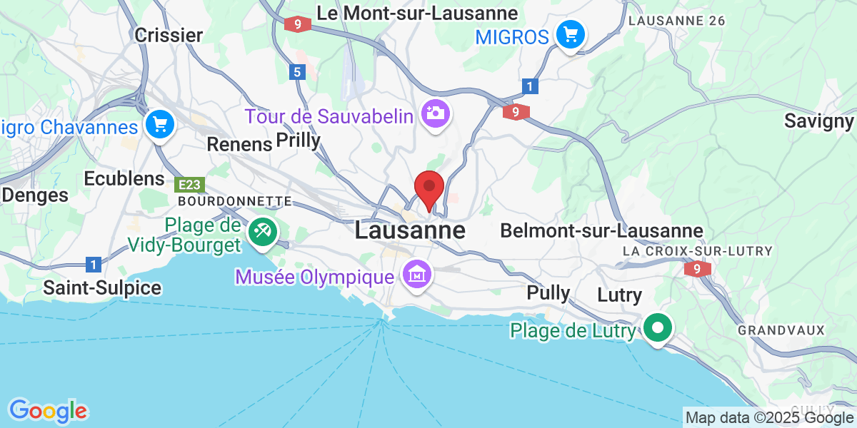 Rue Saint-Martin 9, 1003 Lausanne, Suisse
