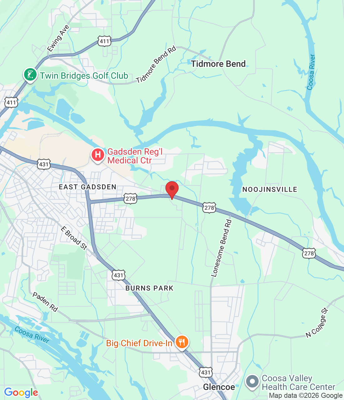1901 Piedmont Cutoff, Gadsden, AL 35903, USA