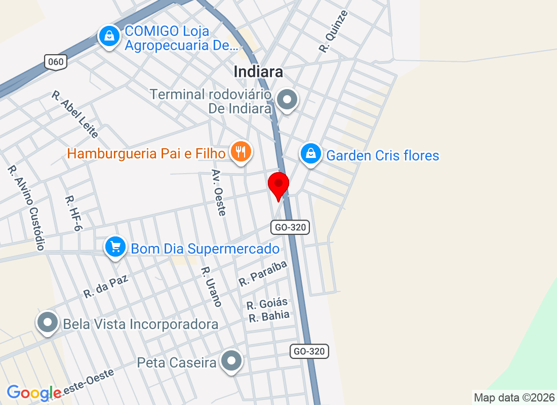 AL GILCLESIO MANOEL DA SILVA, 51 - QUADRAQ LOTE 3 - Alto da Primavera, Indiara - GO, 75955-000, Brasil