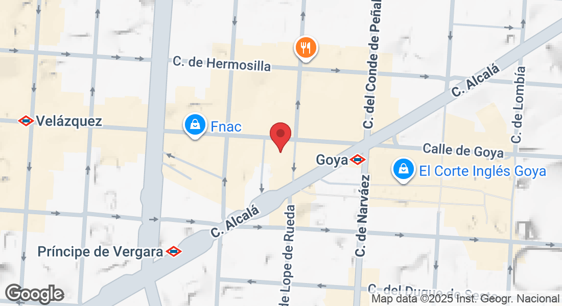 Calle de Goya, 62, Salamanca, 28001 Madrid, España