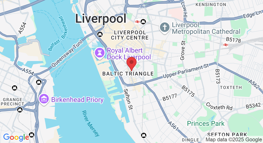 Hub Squared, 3a Bridgewater St, Liverpool L1 0AB, UK