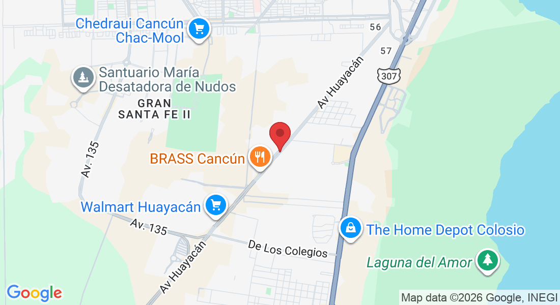 Av Huayacán, Cancún, Q.R., México