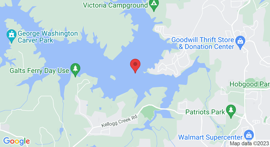 Lake Allatoona, Georgia, USA