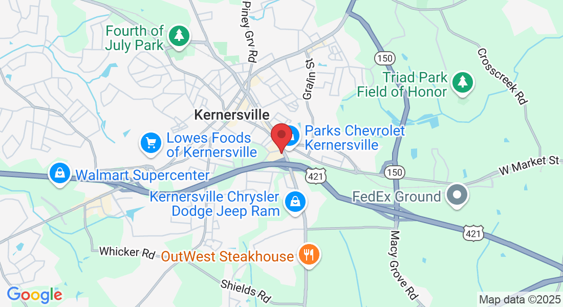 Charleston Shopping Center, 550 Pineview Dr, Kernersville, NC 27284, USA