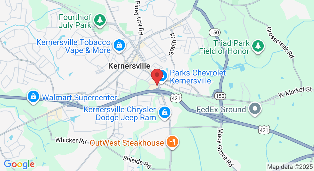 Charleston Shopping Center, 550 Pineview Dr, Kernersville, NC 27284, USA
