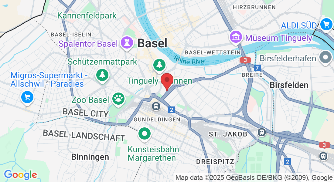 Aeschenplatz, nahe, Bahnhof SBB, Aeschengraben 26, 4051 Basel, Switzerland