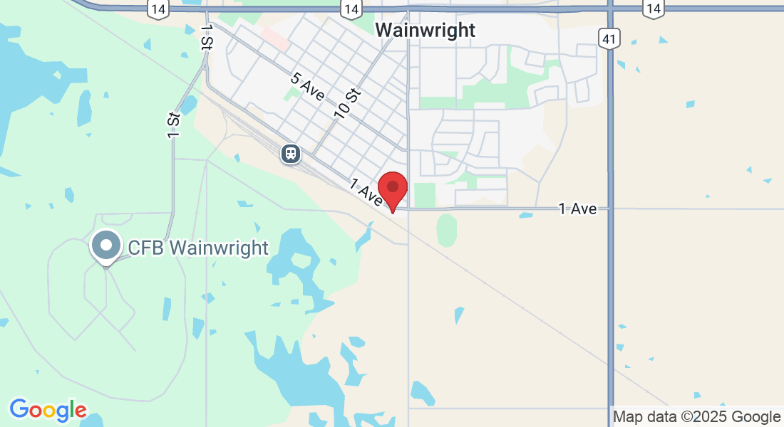 1357 1 Ave, Wainwright, AB T9W 1L1, Canada