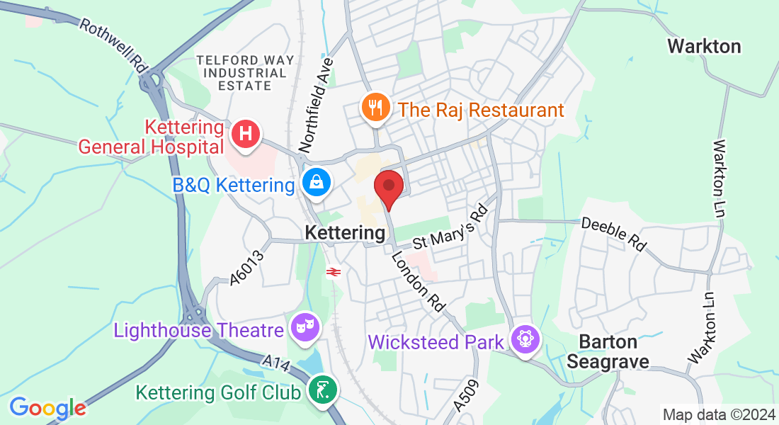 9 London Rd, Kettering NN16 0EF, UK