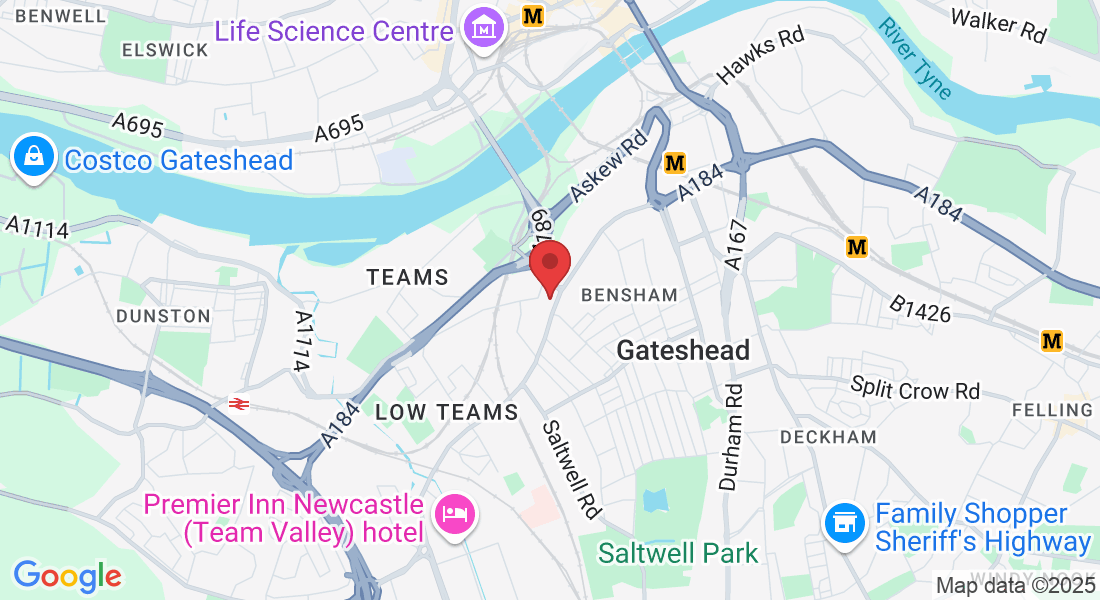 Derwentwater Rd, Gateshead NE8 2SH, UK